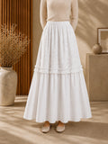 White Maxi Jupe