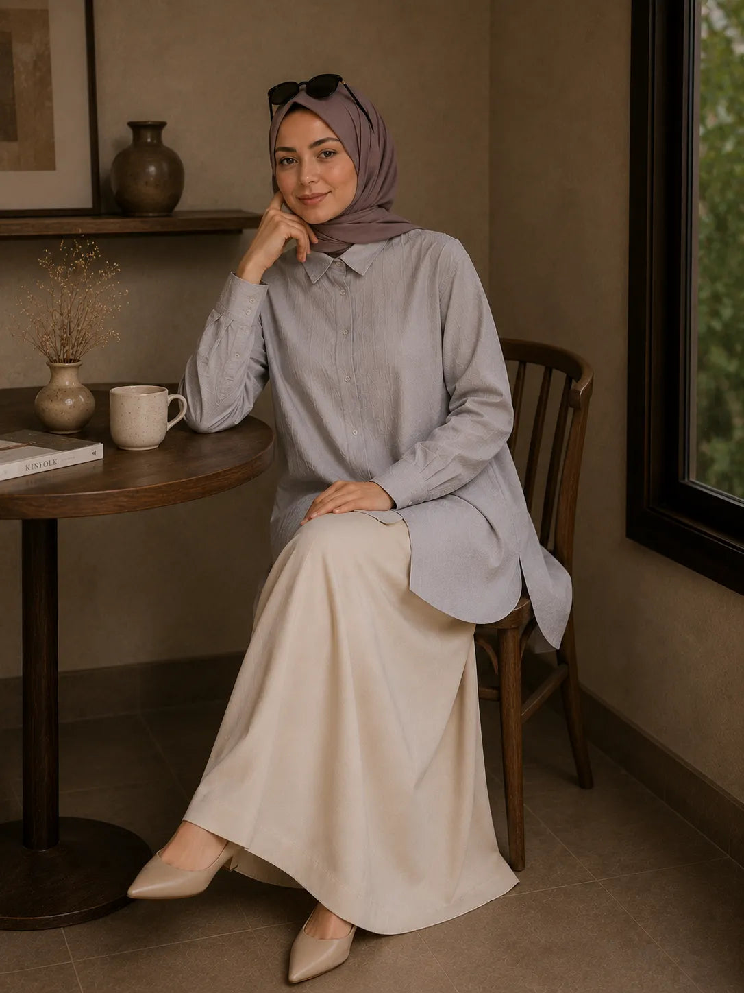 Wanas Blouse-وَنَس