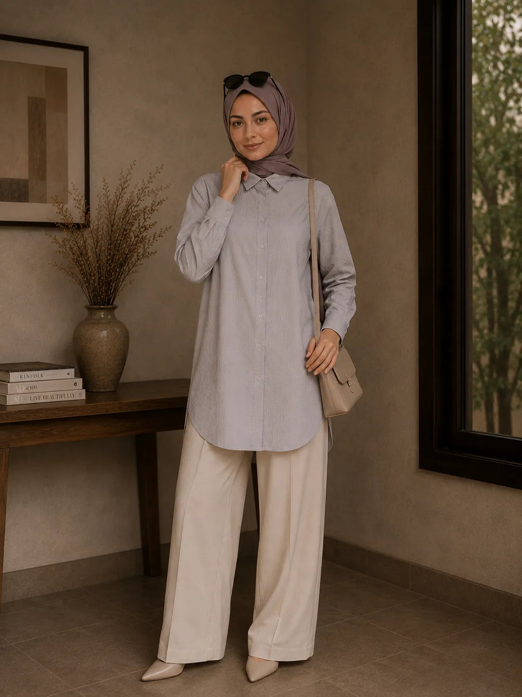 Wanas Blouse-وَنَس